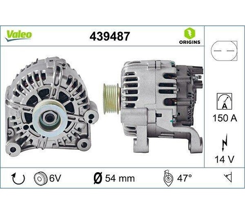 Generátor VALEO 439487