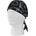 Šátek headwrap GUN PATTERN ČERNÁ