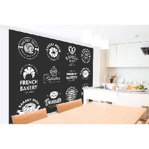 DIMEX ART Самозалепваща се флизелинова фототапета плакат на пекарна 375 x 250 см