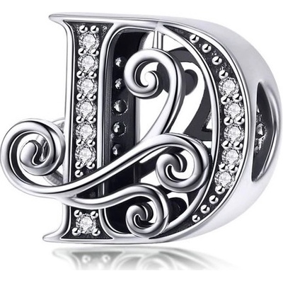 P&J Jewellery Stříbrný přívěsek Magické písmenka 2 SBMA2 D