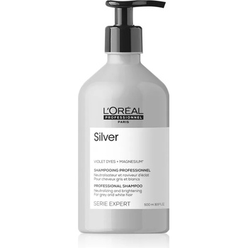 Image 1 of L'Oréal Serie Expert Silver сребърен шампоан за сива коса 500ml