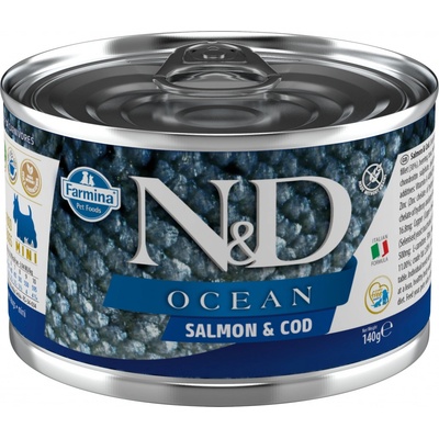 N&D Ocean Dog Adult Salmon & Codfish 140 g