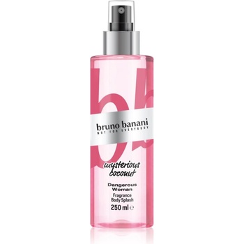 bruno banani Dangerous Woman Mysterious Coconut освежаващ спрей за тяло за жени 250ml