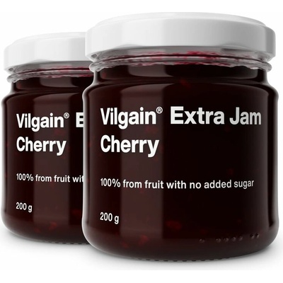 Vilgain Extra džem čerešňa bez pridaného cukru Multipack 2 x 200 g