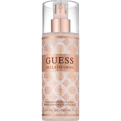 GUESS Bella Vita Rosa спрей за тяло с блестящи частици за жени 250 мл