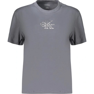 Calvin Klein Дамска тениска с къс ръкав calvin klein, Размер m, Цвят Синьо (lv047d873g_blckp)