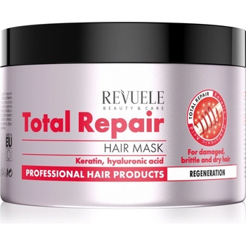 Revuele Total Repair Hair Mask ревитализираща маска за увредена коса 500ml