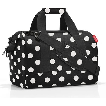 Reisenthel Чанта Reisenthel Allrounder m bag - Black (Dots White)