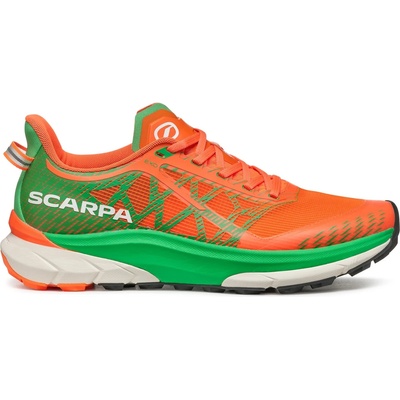 Scarpa Мъжки маратонки Scarpa Golden Gate 2 Trail running shoes - Orange Fluo / Spring Green - размер 41, 5 (EU) (023-1619-0214)