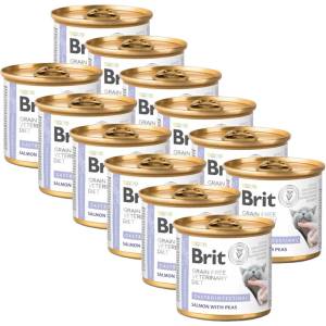 Brit Брит Ветеринарни Диети GF котка Гастроинтестинални 12 x 200 г