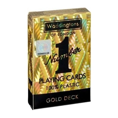 Winning Moves Waddingtons No. 1 Gold Voděodolné hrací karty