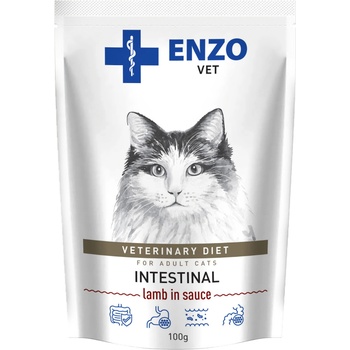 ENZO VET Intestinal с агнешко в сос за котки 100 г
