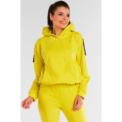 InfiniteYou Woman's Sweatshirt M248 žltá horčicová