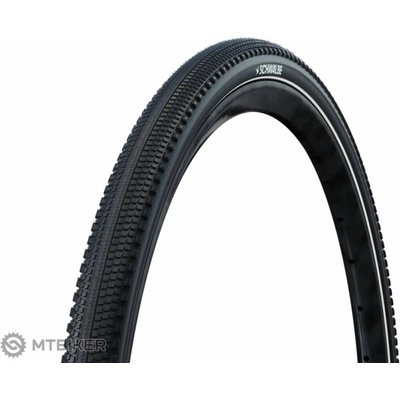 Plášť Schwalbe G-one Comp plus, PunctureGuard Green reflexní pruh drát průměr/šíře 622 x 35 (700x35C)