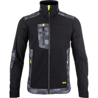 Bennon Predator Black/Grey pánská strečová bunda černo-šedá