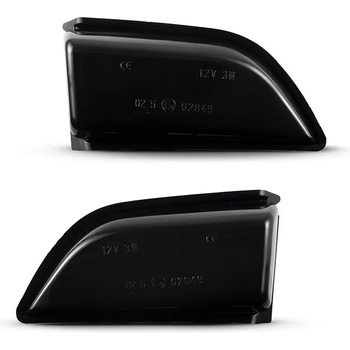 Image 1 of Диодни мигачи за странични огледала за Volvo XC60 (2008-2013) - опушени с бягащ мигач (SB020D)