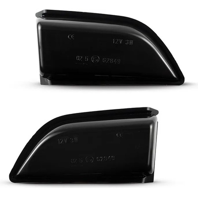 Диодни мигачи за странични огледала за Volvo XC60 (2008-2013) - опушени с бягащ мигач (SB020D)