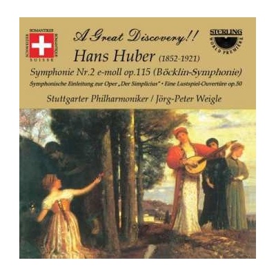 Hans Huber - Symphonie Nr. 2 E-Moll Op. 115 - Böcklin-Symphonie CD