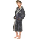 L&L Chlapčenský župan George tmavo sivý