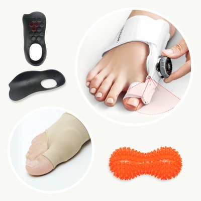 Hallux Valgus Ortéza na vbočený palec s kloubem Bandáž