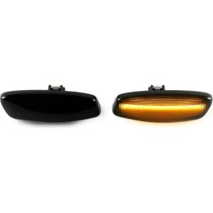  Диодни мигачи за калник за Peugeot 308, 3008, 5008 / Citroen C3, C4, C5, DS3, DS4 - опушени (SA223)