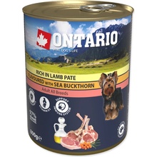 Ontario Pate Rich in Lamb Flavoured with Sea Buckthorn 800 g