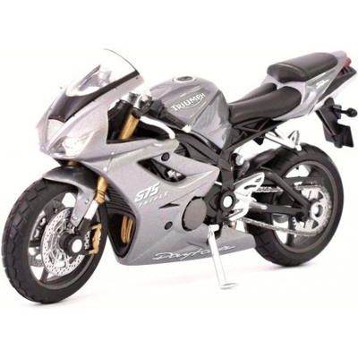 Welly Triumph Daytona 675 sivá 1:18