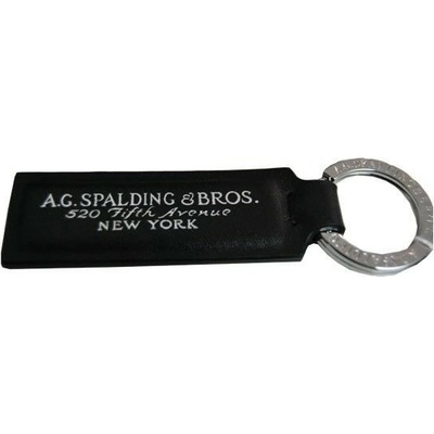 Přívěsek na klíče A.G. SPALDING & BROS Kožená Key ring Line Testa Moro, A.G. SPALDING & BROS.