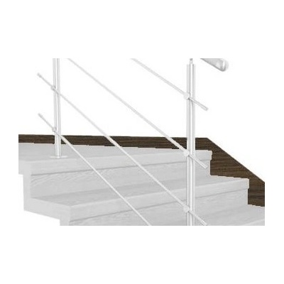 Topstep Schodová bočnice Ořech tmavý 3142