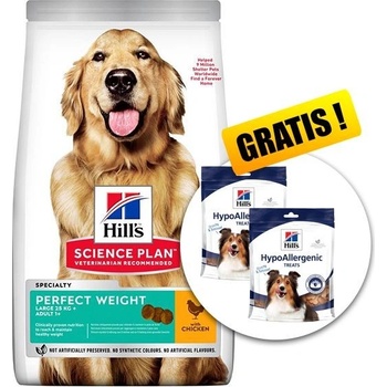 Hill's Science Plan Canine Adult Perfect Weight Large Breed Chicken 12 kg