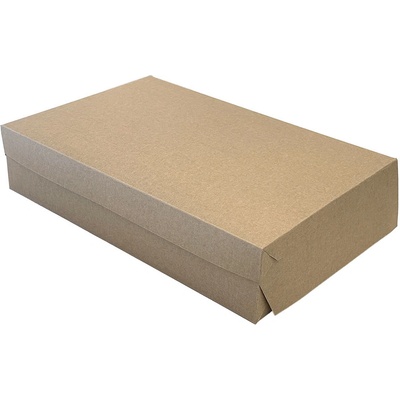 Krabice na chlebíčky kraft 40x27x7 cm – Zboží Dáma