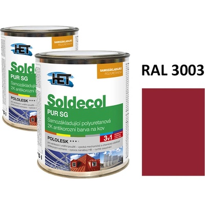 Soldecol PUR SG 0,75L RAL 3003