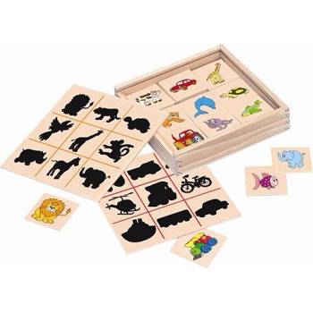 Image 1 of Woodyland Woody - Детска дървена игра - намери сянката