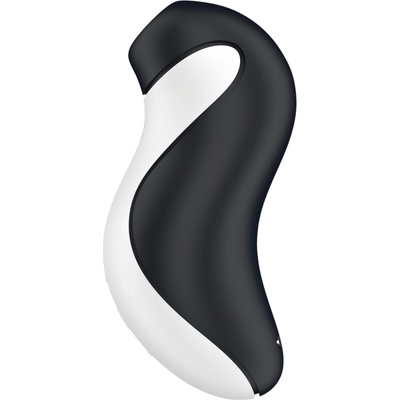 Satisfyer Orca - водоустойчив въздушно-вълнов клиторстимулатор (черно-бял)