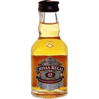 Chivas Regal 40% 0,05 l (čistá fľaša)