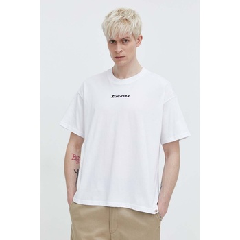 Dickies Памучна тениска Dickies ENTERPRISE TEE SS в бяло с принт DK0A4YRN (DK0A4YRN)