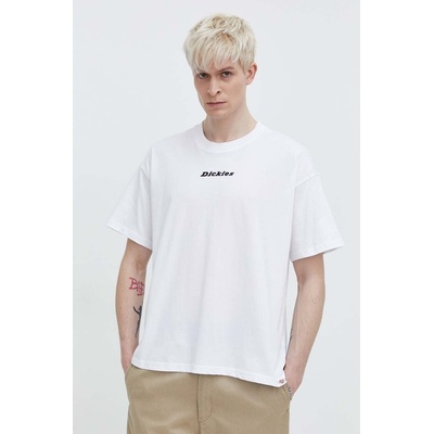 Dickies Памучна тениска Dickies ENTERPRISE TEE SS в бяло с принт DK0A4YRN (DK0A4YRN)