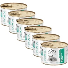 4Vets Cat Natural Simple Recipe with Tuna 6 x 185 g