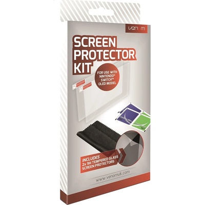 Venom Комплект протектори за екран Venom - Screen Protector Kit (Nintendo Switch OLED)