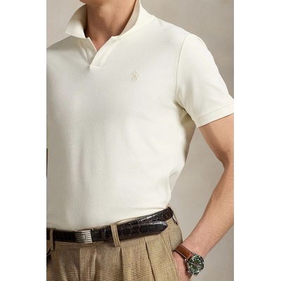 Памучна тениска с яка Polo Ralph Lauren (710968951)