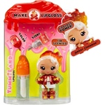 MGA Entertainment Yummiland Малка кукла с гланц за устни, серия 2 - Amber Cinnamon (525615-EUC)