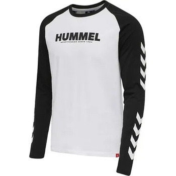 Hummel Тениска с дълъг ръкав Hummel LEGACY BLOCKED T-SHIRT L/S 212874-9001 Размер XXS