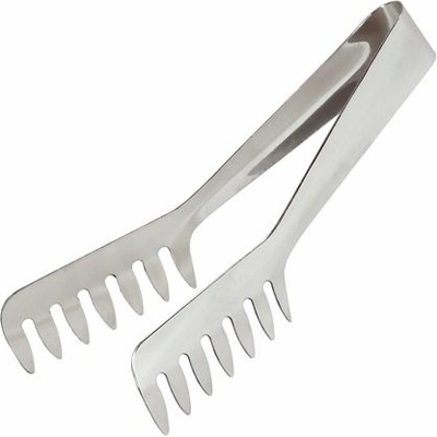 Klešte na cestoviny nerezové 21 cm, strieborné 100028167