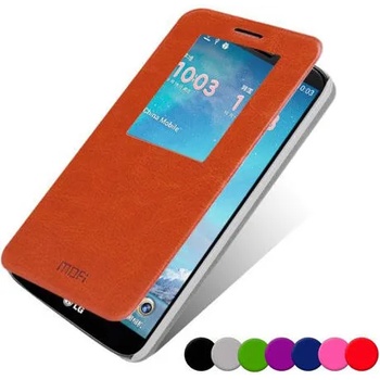 Image 1 of LG G2 D802 Window Wallet Кожен Калъф + Протектор