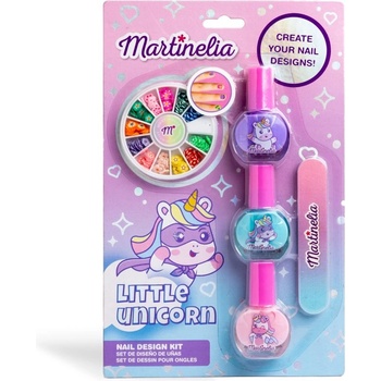 Martinelia Little Unicorn Nail Design комплект за нокти за деца