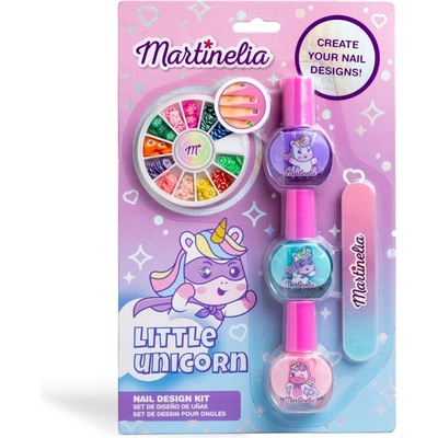 Martinelia Little Unicorn Nail Design комплект за нокти за деца