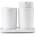 Brabantia Аксесоари за баня ReNew бели 3 части (280382)