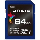 Pamäťové karty ADATA SDXC 64GB UHS-I U3 ASDX64GUI3V30S-R