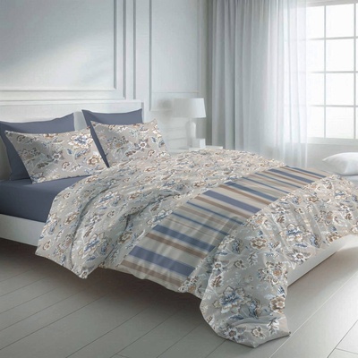 Png Панагюрище Двоен спален комплект с два плика Меко Колор 100% памук