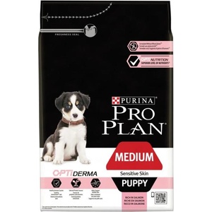 PRO PLAN OptiDerma Medium Puppy Sensitive Skin 12 kg